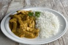 Curry de Heura con Arroz Basmati